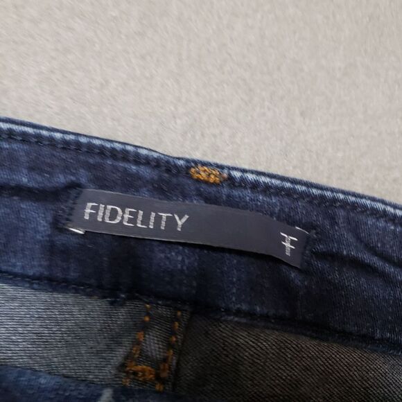 Fidelity Jeans Ace Mid Rise Slim Size 32 - Picture 4 of 12